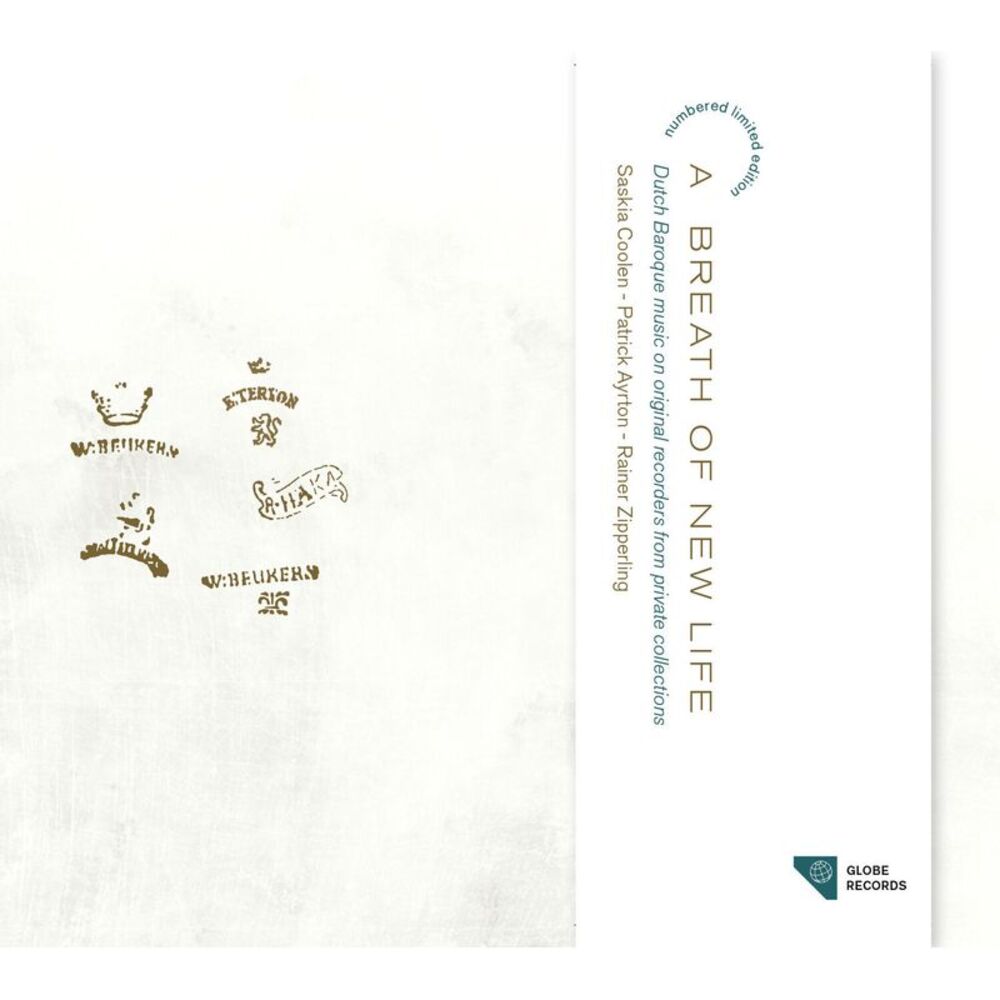Saskia Coolen - Wassenaer: A Breath of New Life  CD